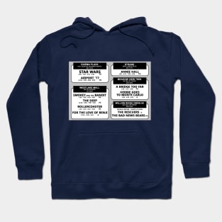 1977 Movie Showtimes Hoodie